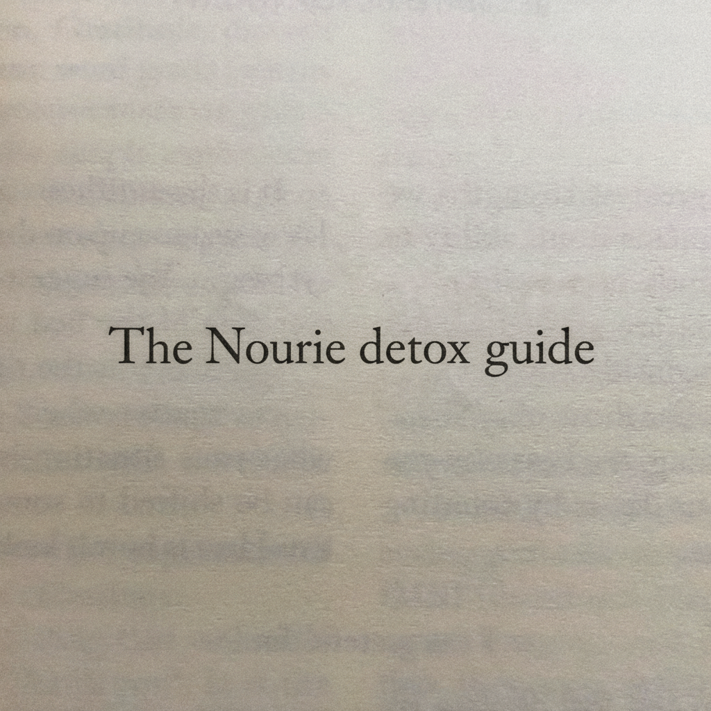 The Nourie (Daily) Detox Guide